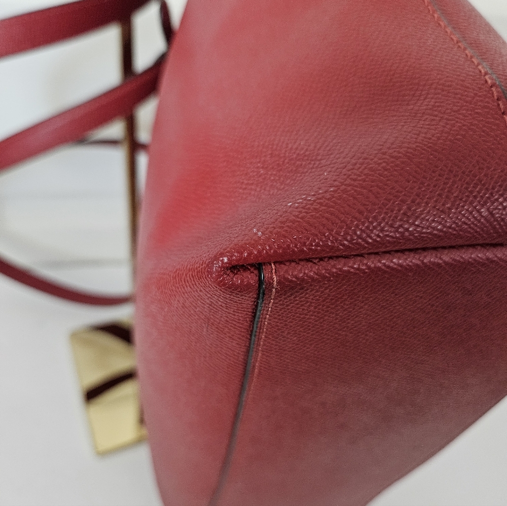 Coach Gallery Crossgrain Pebbled Leather Tote - Picture 10 of 13